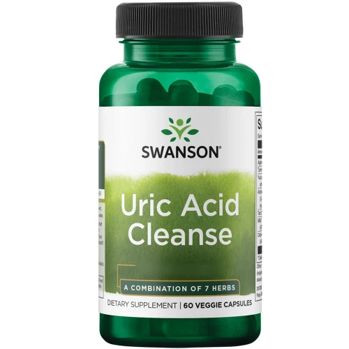 Swanson - Uric Acid Cleanse - 60 kapsułek Swanson - Uric Acid Cleanse - 60 kapsułek